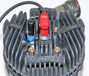 EeziStart valve set in cylinder head